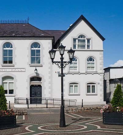 Carlow Town Hall for Carlow County Council - restoration of sliding sash windows by CozyGlaze, Carlow, Ireland