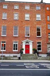 Loreto College St Stevens Green Dublin - A complete restoration of front-facing façade sliding sash windows: we removed rot and then spliced new wood. By CozyGlaze, Carlow, Ireland